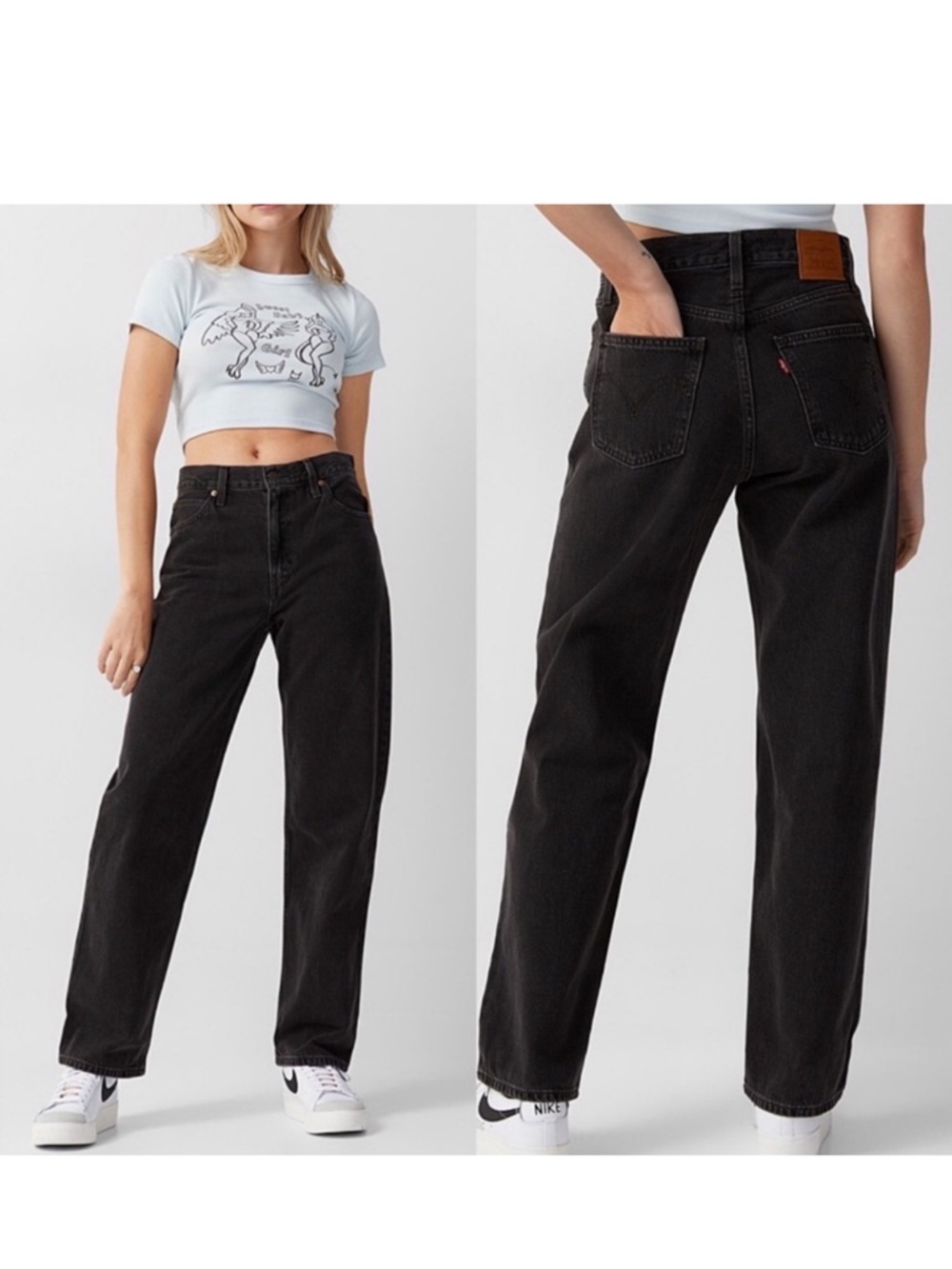 Levi's Low Pro Straight-Leg Denim Jeans 90's Inspired Skater Style